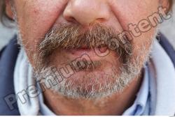 Mouth Man White Average Bearded